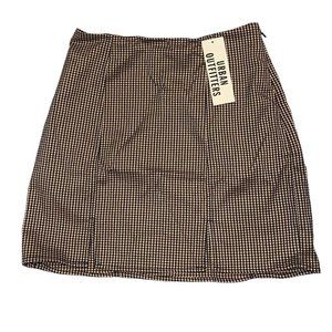 Urban Outfitters Checkered Mini Skirt